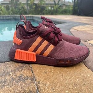 WOMEN'S Adidas NMD R1 Low Shadow Red Beam Orange HP2822 Size 7
